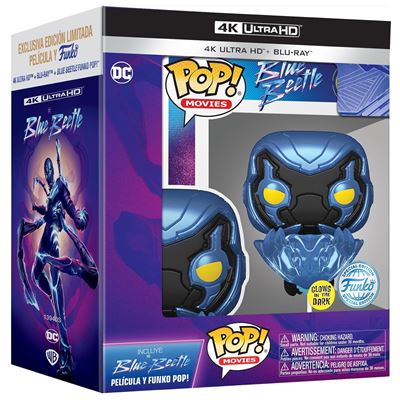 Warner Blue Beetle (Blu Ray 4K Ultra HD) (Ed. especial Funko) - Publicité Warner Blue Beetle (Blu Ray 4K Ultra HD) (Ed. especial Funko) - Publicité