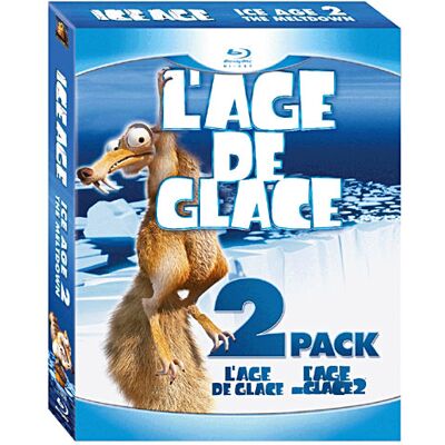 20th Century Fox L'Âge de Glace - L'Âge de Glace 2 - Bipack - Edition Blu-Ray - Publicité 20th Century Fox L'Âge de Glace - L'Âge de Glace 2 - Bipack - Edition Blu-Ray - Publicité
