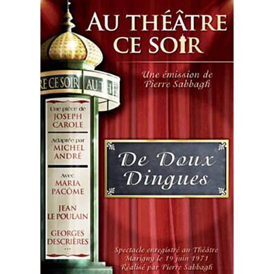 DPM De doux dingues - Collection Au théâtre ce soir - Publicité DPM De doux dingues - Collection Au théâtre ce soir - Publicité