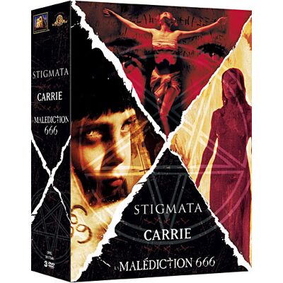 20th Century Fox Malédiction 666 - Stigmata - Carrie - Coffret - Publicité 20th Century Fox Malédiction 666 - Stigmata - Carrie - Coffret - Publicité