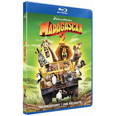 Dreamworks Madagascar 2 - Blu-ray - Publicité Dreamworks Madagascar 2 - Blu-ray - Publicité