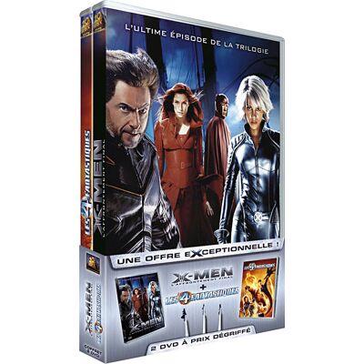 20th Century Fox X-Men 3 - Les 4 Fantastiques - Coffret - Publicité 20th Century Fox X-Men 3 - Les 4 Fantastiques - Coffret - Publicité