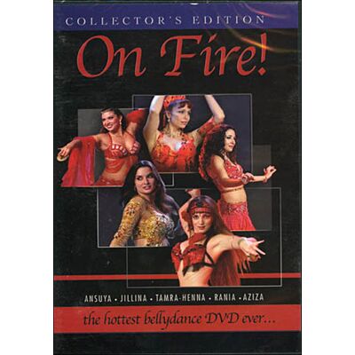 Hollywood On fire : hottest bellydances - Publicité Hollywood On fire : hottest bellydances - Publicité