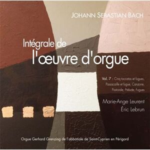 Intégrale de l’œuvre d’orgue Volume 7 - Publicité