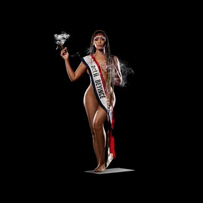Columbia - Beyoncé Cowboy Carter Vinyle Blanc - Publicité Columbia - Beyoncé Cowboy Carter Vinyle Blanc - Publicité