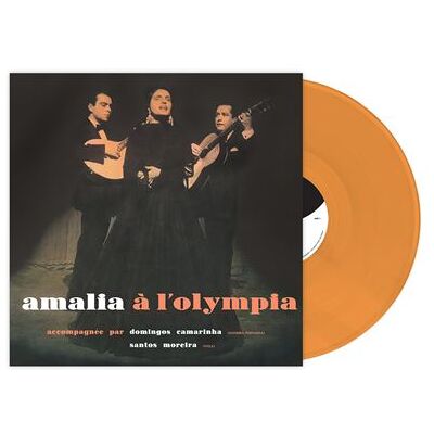 Amália à l'Olympia Édition Limitée Vinyle Orange - Publicité Amália à l'Olympia Édition Limitée Vinyle Orange - Publicité