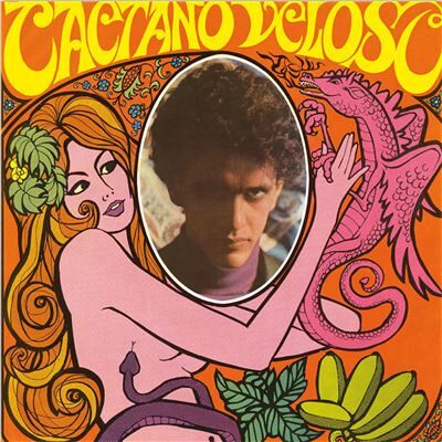 Import - Caetano Veloso Caetano Veloso Vinyle Rose - Publicité Import - Caetano Veloso Caetano Veloso Vinyle Rose - Publicité