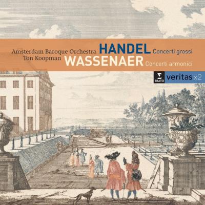 Erato Händel, Van Wassenaer : Concerti grossi & 6 Concerti Armonici Coffret - Publicité Erato Händel, Van Wassenaer : Concerti grossi & 6 Concerti Armonici Coffret - Publicité