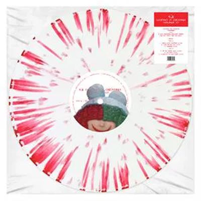 Atlantic Everyday Is Christmas (Snowman) Vinyle Rouge et Blanc - Publicité Atlantic Everyday Is Christmas (Snowman) Vinyle Rouge et Blanc - Publicité
