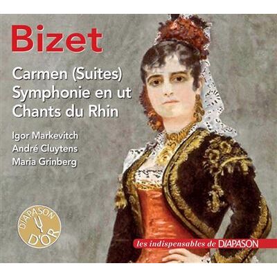 Suites Carmen / Symphonie en ut / Chants du Rhin - Publicité Suites Carmen / Symphonie en ut / Chants du Rhin - Publicité