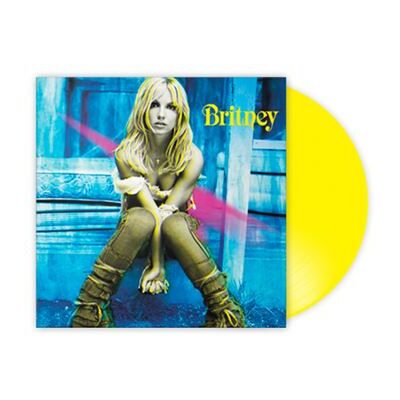 RCA - Britney Spears Britney Vinyle Jaune - Publicité RCA - Britney Spears Britney Vinyle Jaune - Publicité