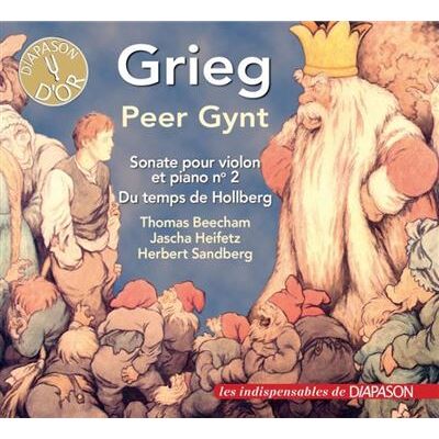 Peer Gynt - Sonate pour violon et piano numéro 2 - Du temps de Hollberg - Publicité Peer Gynt - Sonate pour violon et piano numéro 2 - Du temps de Hollberg - Publicité