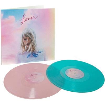Lover Vinyle Rose et Bleu - Publicité Lover Vinyle Rose et Bleu - Publicité