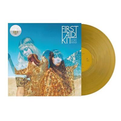 Columbia - First Aid Kit Stay Gold Vinyle Or - Publicité Columbia - First Aid Kit Stay Gold Vinyle Or - Publicité