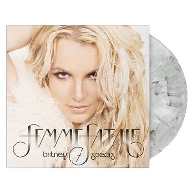 Femme Fatale Vinyle Gris Marbré - Publicité Femme Fatale Vinyle Gris Marbré - Publicité