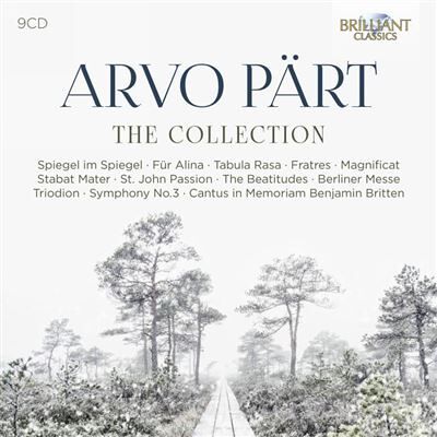 Brilliant Arvo Pärt Collection Coffret - Publicité Brilliant Arvo Pärt Collection Coffret - Publicité