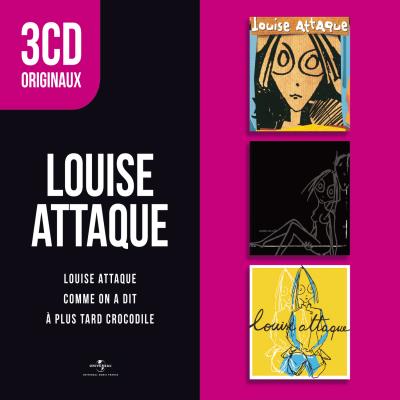 Barclay 3 CD Originaux : Louise Attaque, Comme on a dit, A plus tard crocodile - Publicité Barclay 3 CD Originaux : Louise Attaque, Comme on a dit, A plus tard crocodile - Publicité