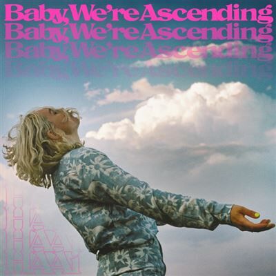 Baby, We're Ascending Vinyle Rose Transparent - Publicité Baby, We're Ascending Vinyle Rose Transparent - Publicité