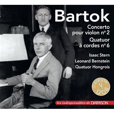 Bartók : Concerto pour violon Numéro 2 / Quatuor à cordes Numéro 6 - Publicité Bartók : Concerto pour violon Numéro 2 / Quatuor à cordes Numéro 6 - Publicité