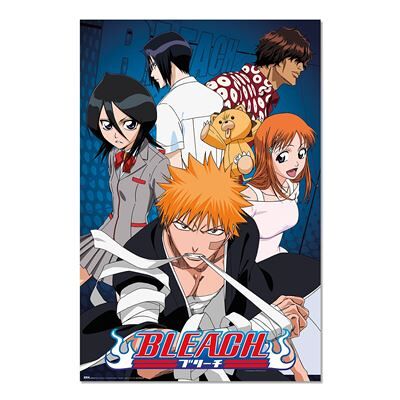 Grupo Erik Affiche Bleach - Poster Anime 61x91,5cm - Publicité Grupo Erik Affiche Bleach - Poster Anime 61x91,5cm - Publicité