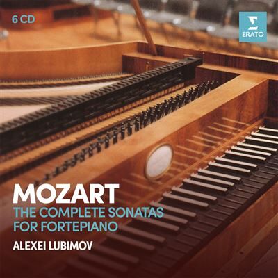 Erato The Complete Sonatas For Fortepiano Coffret - Publicité Erato The Complete Sonatas For Fortepiano Coffret - Publicité