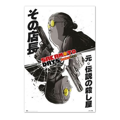 Affiche Sakamoto Days de Grupo Erik - 61x91,5cm Impression Manga - Publicité Affiche Sakamoto Days de Grupo Erik - 61x91,5cm Impression Manga - Publicité