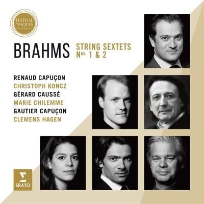 Erato Brahms : Les 2 Sextuors - Publicité Erato Brahms : Les 2 Sextuors - Publicité