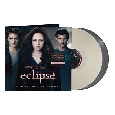 ATLANTIC RECORDS The Twilight Saga : Eclipse Vinyle Transparent et Noir Glacé - Publicité ATLANTIC RECORDS The Twilight Saga : Eclipse Vinyle Transparent et Noir Glacé - Publicité