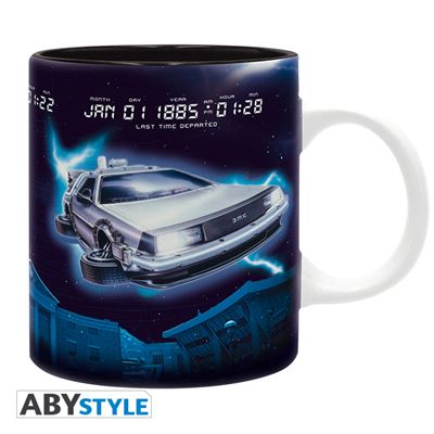 ABYSTYLE Mug Retour Vers Le Futur Delorean - Publicité ABYSTYLE Mug Retour Vers Le Futur Delorean - Publicité