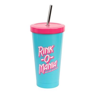 Groupe Erik 550ml Paille en Verre Stranger Things - Publicité Groupe Erik 550ml Paille en Verre Stranger Things - Publicité