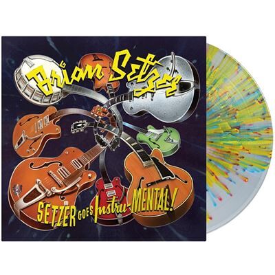 Setzer Goes Instru-Mental! Edition Limitée Vinyle Coloré - Publicité Setzer Goes Instru-Mental! Edition Limitée Vinyle Coloré - Publicité