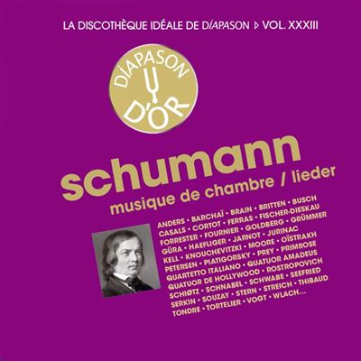 La discothèque idéale de Diapason Volume 33 / Schumann : Musique de chambre - Lieder - Publicité La discothèque idéale de Diapason Volume 33 / Schumann : Musique de chambre - Lieder - Publicité