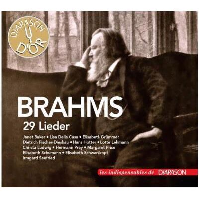 Brahms : 29 Lieder - Publicité Brahms : 29 Lieder - Publicité