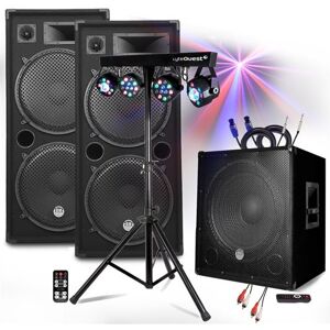 Non communiqué Pack SONO BM SONIC MEGA BASSES 3200W Caisson/Subwoofer bi-amplifié 18" 46cm - HP 215, Portique 4 Lumières SONO DJ SOIREE MIX BAR - Publicité Non communiqué Pack SONO BM SONIC MEGA BASSES 3200W Caisson/Subwoofer bi-amplifié 18" 46cm - HP 215, Portique 4 Lumières SONO DJ SOIREE MIX BAR - Publicité