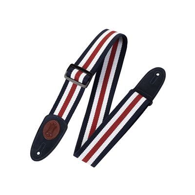 Non communiqué Levys 5 CM, Coton, Avec Logo En Cuir - Red White And Blue Sangles et courroies - Publicité Non communiqué Levys 5 CM, Coton, Avec Logo En Cuir - Red White And Blue Sangles et courroies - Publicité