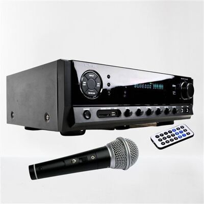 LTC Audio AMPLI HIFI STEREO KARAOKE Home-cinéma LTC Auio ATM6500BT 100W + 3x20W + USB Bluetooth FM AUX DVD + MICRO - Publicité LTC Audio AMPLI HIFI STEREO KARAOKE Home-cinéma LTC Auio ATM6500BT 100W + 3x20W + USB Bluetooth FM AUX DVD + MICRO - Publicité