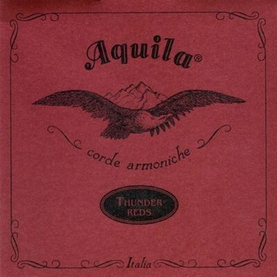 Aquila 91U Thunder Reds - Ukulélé Basse Cordes pour ukulélé - Publicité Aquila 91U Thunder Reds - Ukulélé Basse Cordes pour ukulélé - Publicité