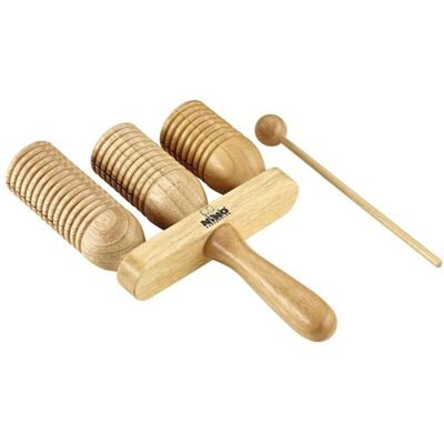 Nino Percussion Cloches agogo - NINO561 - Publicité Nino Percussion Cloches agogo - NINO561 - Publicité