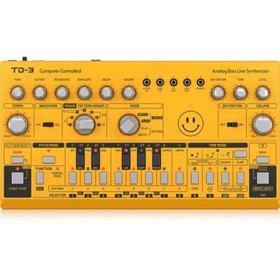 Behringer TD-3 AM Synthés analogiques - Publicité Behringer TD-3 AM Synthés analogiques - Publicité