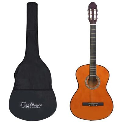Non communiqué Guitare classique avec sac pour débutants 4 4 39 Bois - Publicité Non communiqué Guitare classique avec sac pour débutants 4 4 39 Bois - Publicité
