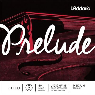 Daddario D'Addario And Co 4/4 Prelude Corde Ré Medium/file Nickel Cordes violoncelle - Publicité Daddario D'Addario And Co 4/4 Prelude Corde Ré Medium/file Nickel Cordes violoncelle - Publicité