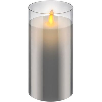 Non communiqué CONECTICPLUS Bougies à led en verre 7.5x15cm - cire véritable blanc chaud Blanc chaud - Publicité Non communiqué CONECTICPLUS Bougies à led en verre 7.5x15cm - cire véritable blanc chaud Blanc chaud - Publicité