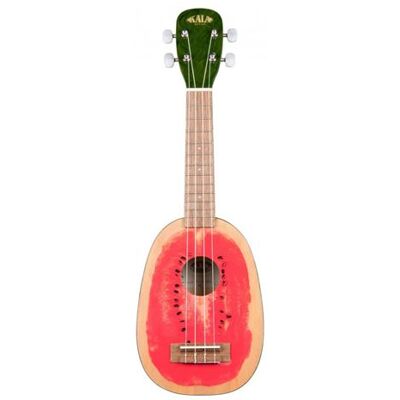 Kala Acajou Watermelon KA-WTML - Ukulele Soprano - Publicité Kala Acajou Watermelon KA-WTML - Ukulele Soprano - Publicité
