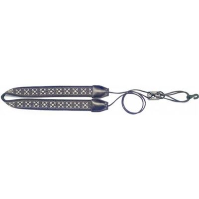 Sangle ukulele Stagg - nylon avec crochet fixation motif fleurs grises - Publicité Sangle ukulele Stagg - nylon avec crochet fixation motif fleurs grises - Publicité