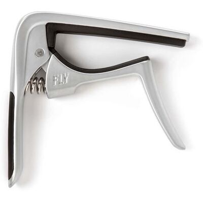 Non communiqué Capodastres Jim Dunlop Trigger Fly Satin Chrome - Publicité Non communiqué Capodastres Jim Dunlop Trigger Fly Satin Chrome - Publicité