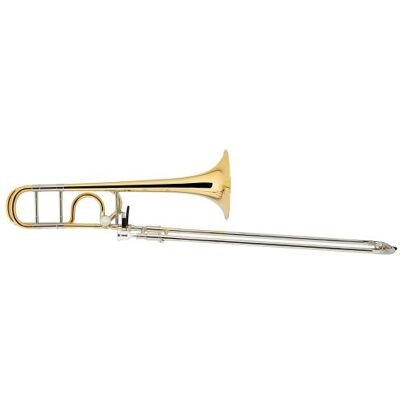 Lech Gold Lechgold QP-17GL Trombone Ténor Laiton Doré - Publicité Lech Gold Lechgold QP-17GL Trombone Ténor Laiton Doré - Publicité