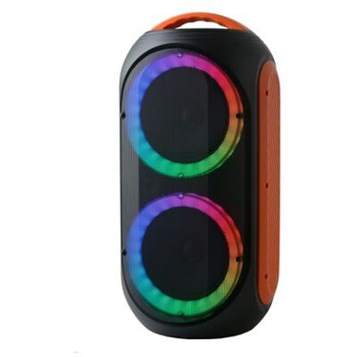 Power Acoustics Gozik LED Orange - Enceinte LED Portable - Publicité Power Acoustics Gozik LED Orange - Enceinte LED Portable - Publicité