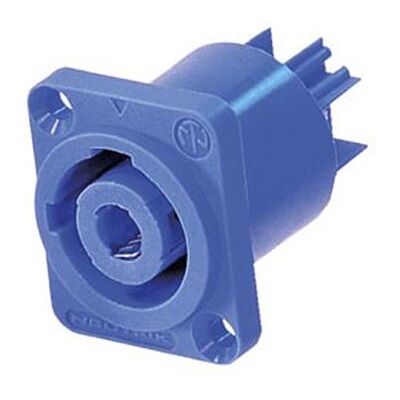 NEUTRIK Powercon embase 3 points bleu entrée secteur Bleu - Publicité NEUTRIK Powercon embase 3 points bleu entrée secteur Bleu - Publicité