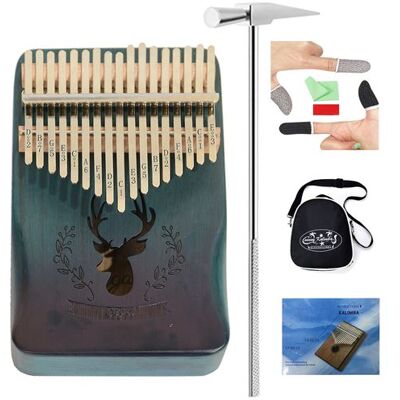 Générique Kalimba piano à pouce 17 touches en bois acajou parfait pour debutants enfants - Publicité Générique Kalimba piano à pouce 17 touches en bois acajou parfait pour debutants enfants - Publicité