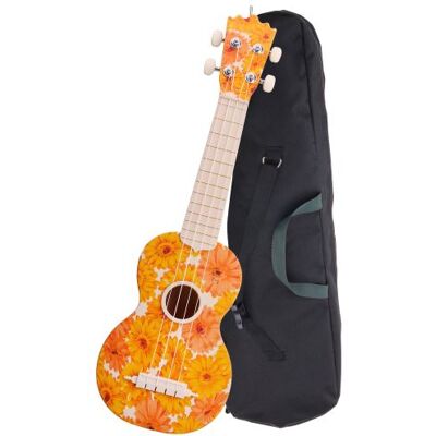 Classic Cantabile BeachBuddy Beachflower Ukulélé Soprane ABS - Publicité Classic Cantabile BeachBuddy Beachflower Ukulélé Soprane ABS - Publicité